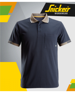 SNICKERS 2724 ALLROUND WORK NAVY POLO SHIRT