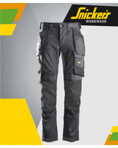SNICKERS 6241 STRETCH TROUSER GREY