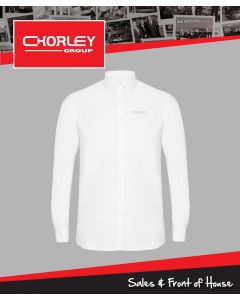 CGE/H512S - SLIM FIT LONG SLEEVE WHITE SHIRT