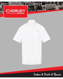 CGE/H515 - CLASSIC FIT SHORT SLEEVE WHITE SHIRT
