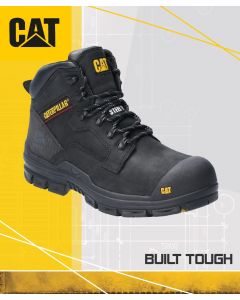 CAT BEARING BLACK SAFETY BOOT S3