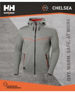 HELLY HANSEN CHELSEA EVO HOODIE - GREY