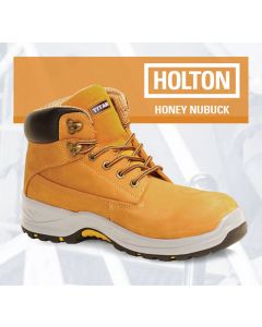 HOLTON - HONEY NUBUCK SAFETY BOOT S3 