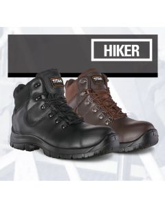 HIKER - SAFETY BOOT BROWN S1P