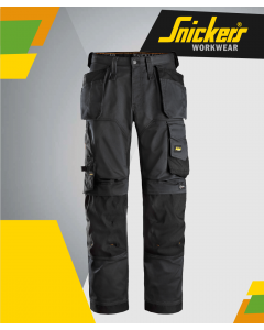 SNICKERS 6251 LOOSE FIT STRETCH TROUSER BLACK