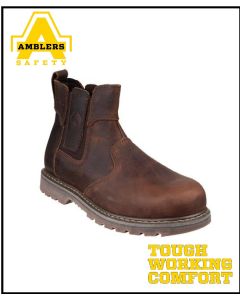 AMBLERS CRAZY HORSE DEALER BOOT BROWN-4