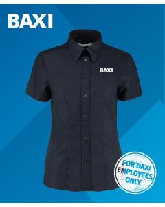 BHUK360N - KUSTOM KIT OXFORD SHORT SLEEVE BLOUSE