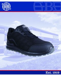 BOW156 - JOGGER BLACK SAFETY TRAINER