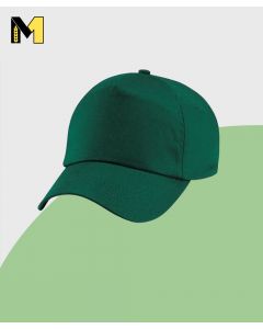 Bump Cap WITH FRONT LOGO- Bottle Green