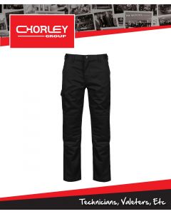 CGE/TRJ500 - MENS CARGO TROUSERS BLACK