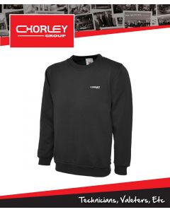 CGE/UC203 - CLASSIC BLACK SWEATSHIRT