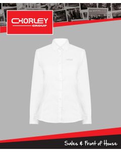 CGE/H513R - LADIES LONG SLEEVE WHITE SHIRT