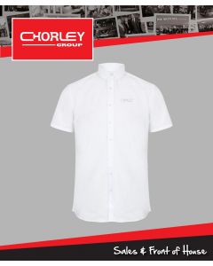 CGE/517S - SLIM FIT SHORT SLEEVE WHITE SHIRT