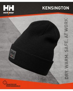 HELLY HANSEN KENSINGTON BEANIE HAT - BLACK