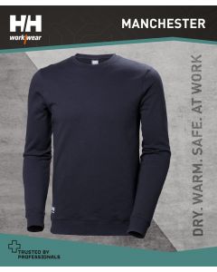 HELLY HANSEN MANCHESTER SWEATSHIRT - NAVY