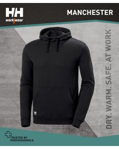 HELLY HANSEN MANCHESTER HOODIE - BLACK