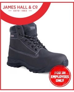 JHF149 - TITAN JAGUAR BLACK SAFETY SHOE NUBUCK