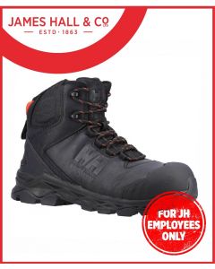 JHF778 - HELLY HANSEN OXFORD BLACK SAFETY BOOT