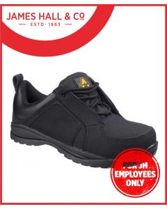 JHF947 - BLACK COMFORT FIT LADIES SHOE