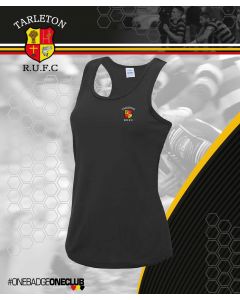 LADIES TRUFC BLACK COOL VEST