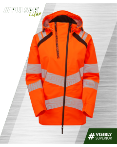 PULSAR LIFE WATERPROOF SHELL JACKET ORANGE