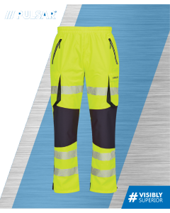 PULSAR REACT WATERPROOF OVER TROUSER YELLOW