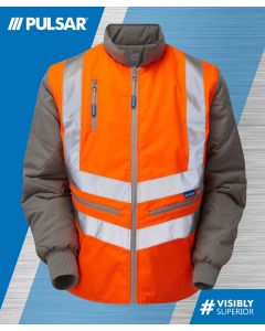 PR498 GO/RT BODY WARMER INTERACTIVE HI VIS