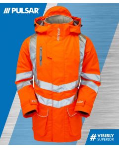 PR502 HI VIS PADDED STORM JACKET