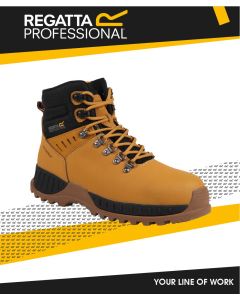 F462 REGATTA GRINDSTONE S7 WATERPROOF TAN SAFETY BOOT 