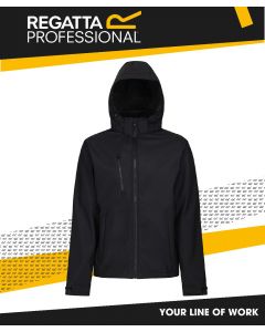 REGATTA VENTURER HOODED SOFTSHELL JACKET