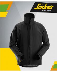 SNICKERS 1205 WINDPROOF SOFTSHELL JACKET - BLACK