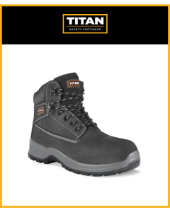 F152 - TITAN HOLTON BLACK NUBUCK SAFETY BOOT S3 SR