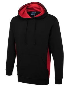 Uneek Two Tone Hooded Sweatshirt