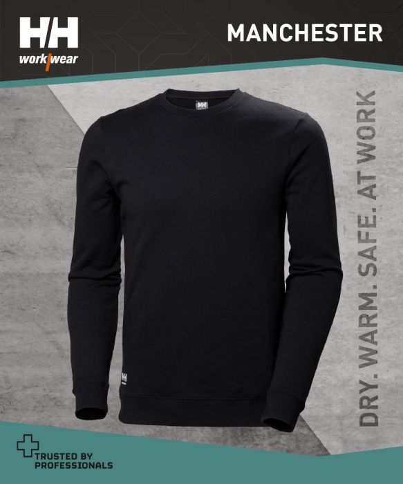 HELLY HANSEN MANCHESTER SWEATSHIRT BLACK
