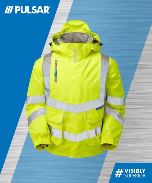 Pulsar hi vis bomber jacket sale