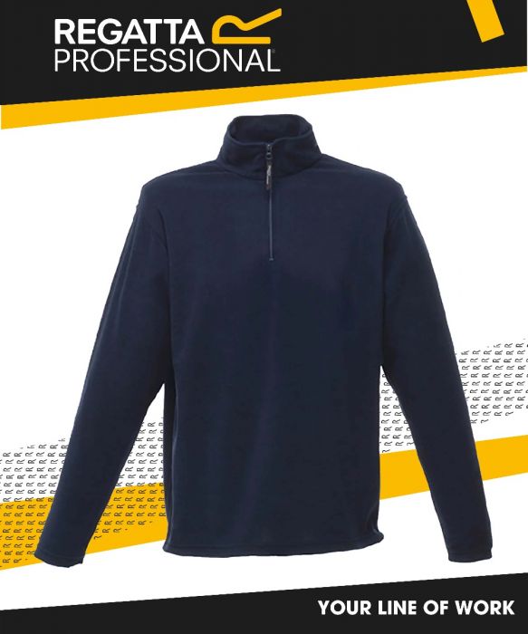 REGATTA MICRO ZIP NECK FLEECE