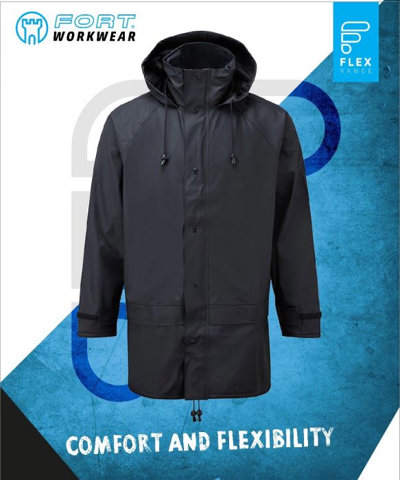 Mens work top waterproof jacket