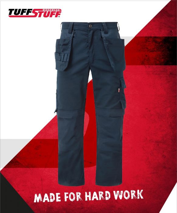 Superb Uniforms  Workwear Men High Visibility Work Trouser Navy   Amazonin Industrial  Scientific